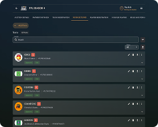 Teams & Rankings