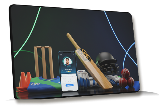 Cricket gear and The 12th Men app on one tournament platform
