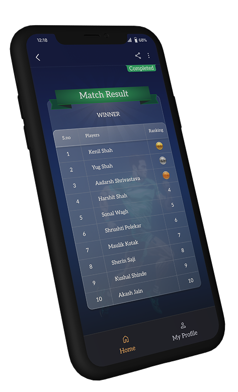 Sprint results mobile application